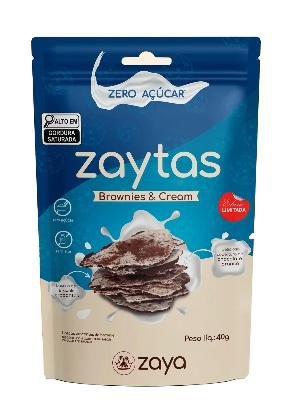 Imagem de Biscoito Zaytas Brownies & Cream Sem Glúten Zaya 40g