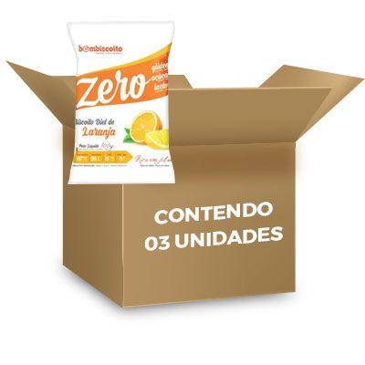 Imagem de Biscoito Zero Glúten Laranja Diet BomBiscoito 3un