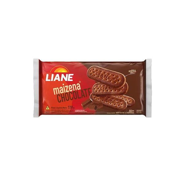 Imagem de Biscoito Zero Lactose Maizena Chocolate Liane 330g