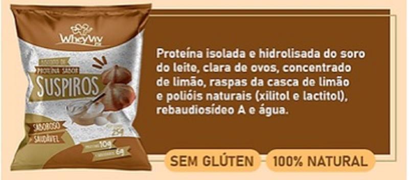 Imagem de Biscoitos Fit  Wheyviv Combo SCCC (Suspiro/ Coco/ Chocolate e Cookies ) com 20 unidades-Wheyviv