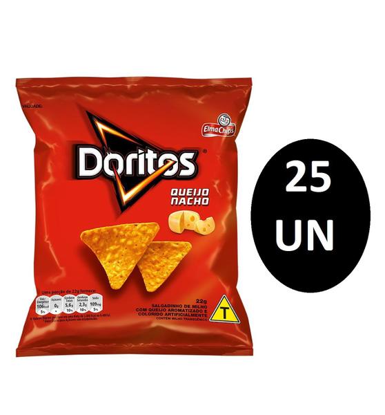 Biscoitos Salgadinhos Elma Chips Doritos Caixa C/ 25 De 22g Imagem de Biscoitos Salgadinhos Elma Chips Doritos Caixa C/ 25 De 22g