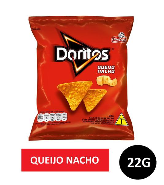 Biscoitos Salgadinhos Elma Chips Doritos Caixa C/ 25 De 22g Imagem de Biscoitos Salgadinhos Elma Chips Doritos Caixa C/ 25 De 22g