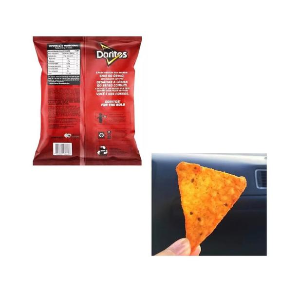 Imagem de Biscoitos Salgadinhos Elma Chips Doritos Caixa C/ 30 De 22g