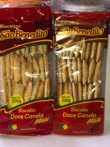 Biscoitos São Benedito doce de canela e açúcar 4 unidades - São Bento Imagem de Biscoitos São Benedito doce de canela e açúcar 4 unidades