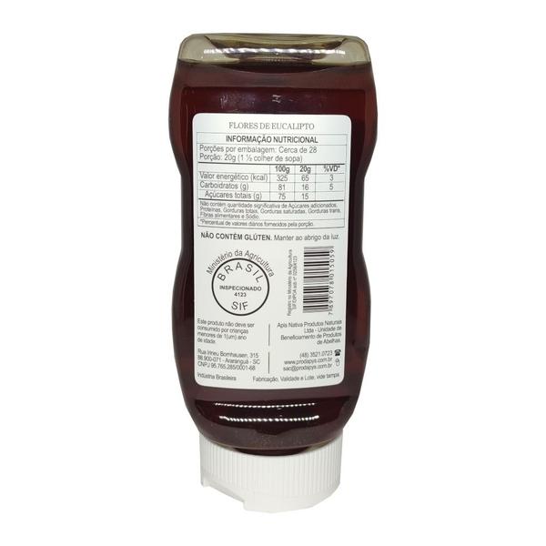 Bisnaga 550g de Mel Flores de Eucalipto - Prodapys Imagem de Bisnaga 550g de Mel Flores de Eucalipto