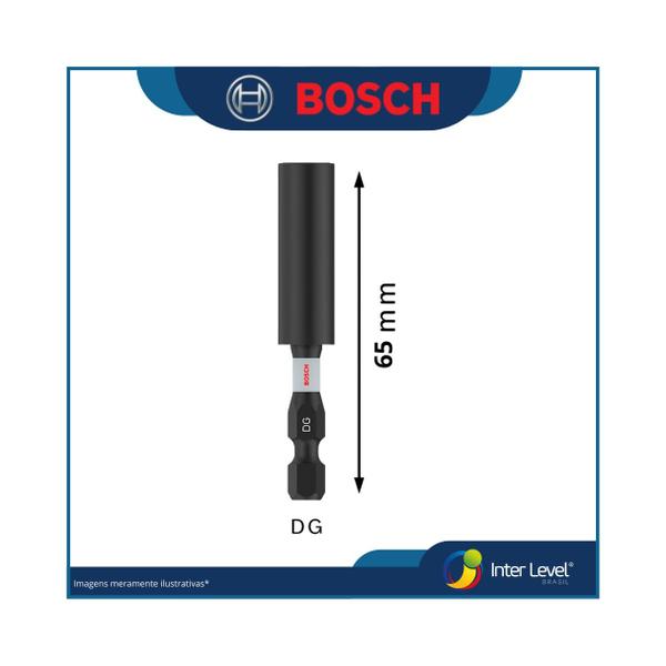 Bit Pro Drive Guide Impact PZ2 65mm 2608522558 Bosch - Jogo de