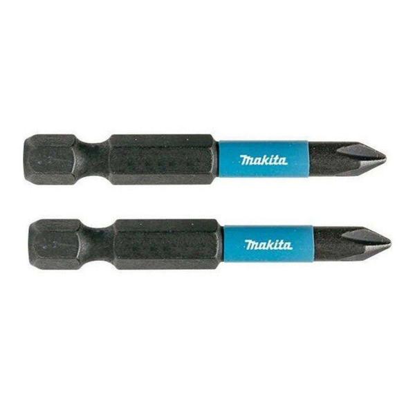 Imagem de Bits De Impacto PH 2 50mm 2 PÇS B-63725 Makita