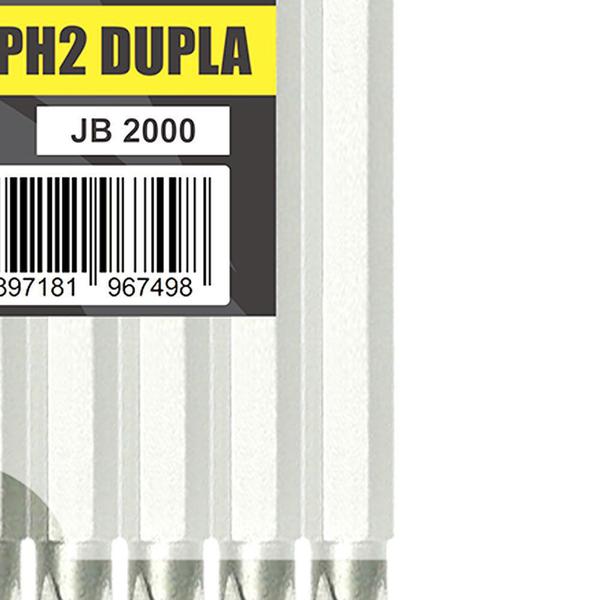 Imagem de Bits para parafusadeira philips dupla 110 mm. caixa 10 peças hammer