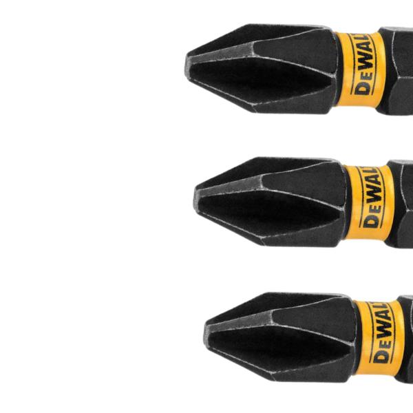 Imagem de Bits Ph2 Dewalt (dwaf1ph2ir3) 3 Peças Curto 25mm