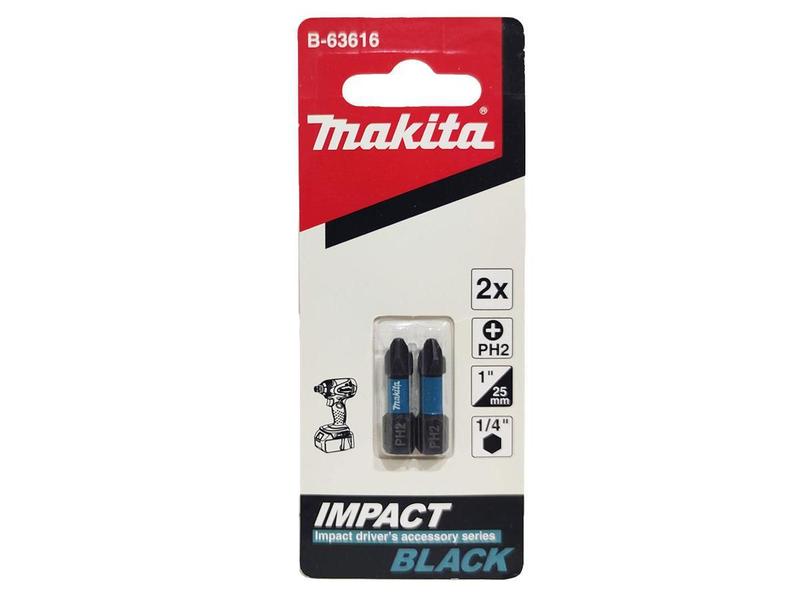 Imagem de Bits Phillips PH2 25mm Impacto Makita - 2 Peças