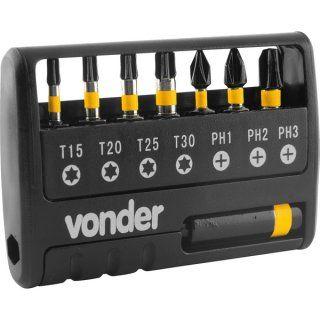 Imagem de Bits/ponteira impacto s2 c/9pcs enc 1/4 vonder