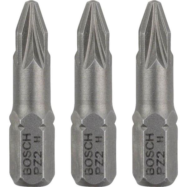 Imagem de Bits Pozidrive Extra Hard PZ2 25mm 3 Unidades - 2607001558000 - BOSCH