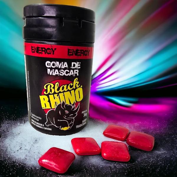 Imagem de Black Rhino Chiclete Alimente Seu Corpo com Energia