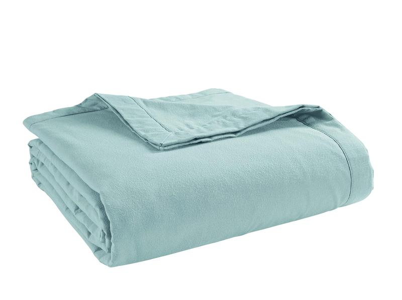 Imagem de Blanket Lane Linen 100% algodão king size Cool Blue