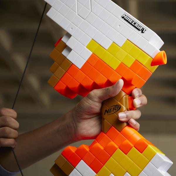 Blaster Bow Nerf Minecraft Sabrewing motorizado com 8 dardos Imagem de Blaster Bow Nerf Minecraft Sabrewing motorizado com 8 dardos
