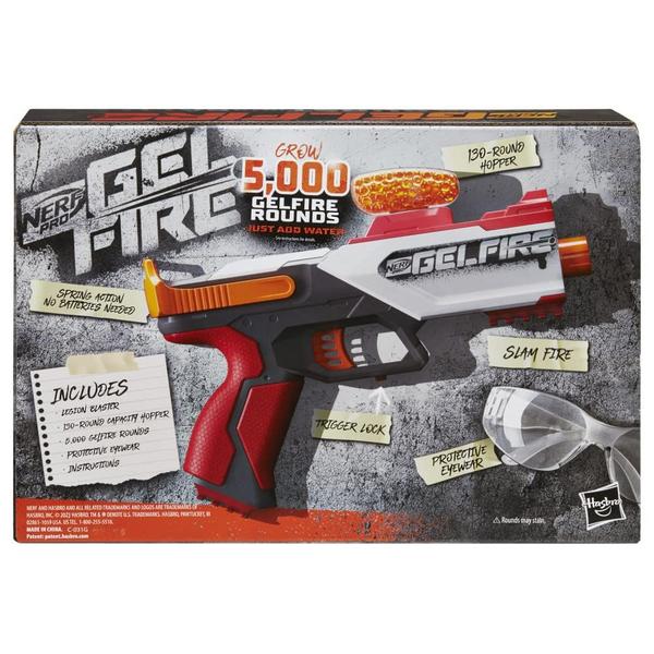 Imagem de Blaster Nerf Pro Gelfire Legion Spring Action com 5000 rodadas