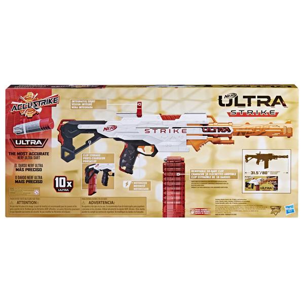 Imagem de Blaster Nerf Ultra Strike motorizado com 10 dardos AccuStrike