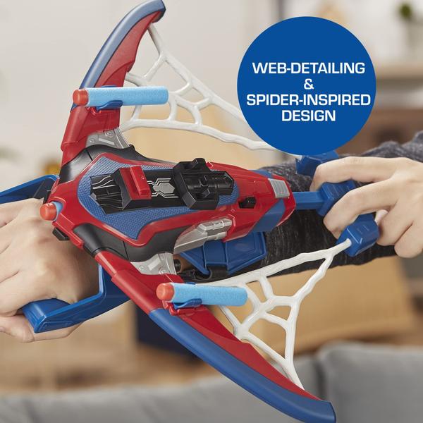 Imagem de Blaster Toy Marvel Spider-Man Shots Web Shots Spiderbolt NERF