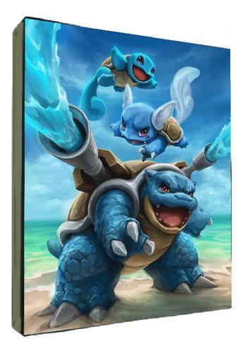 Imagem de Blastoise Squirtle Album Pokemon Capa Dura Porta 900 Cartas