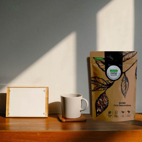 Blend Chá Depurativo - 100% Natural - Alta Qualidade - Rocha Saúde Imagem de Blend Chá Depurativo - 100% Natural - Alta Qualidade