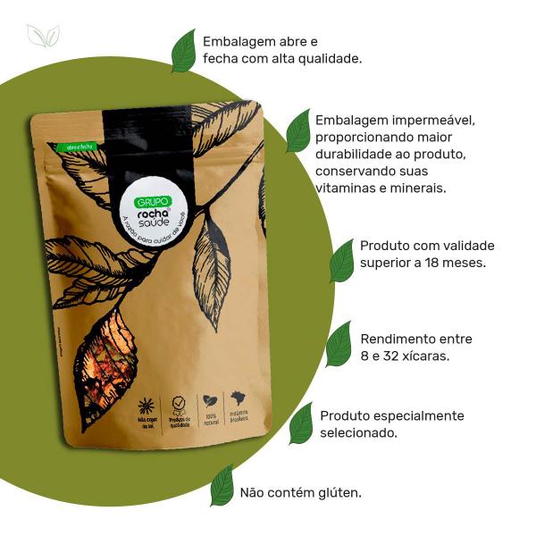 Blend - Chá para o Útero - 100% Natural - Alta Qualidade - Rocha Saúde Imagem de Blend - Chá para o Útero - 100% Natural - Alta Qualidade