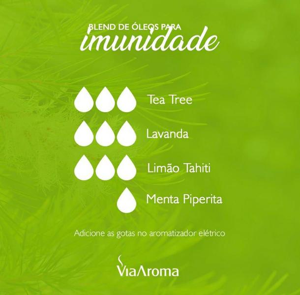 Imagem de Blend com 4 Óleo Essencial Para Imunidade Via Aroma 100% Natural