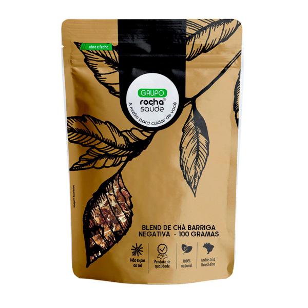 Blend de Chás Barriga Negativa - 100g - Rocha Saúde Imagem de Blend de Chás Barriga Negativa - 100g