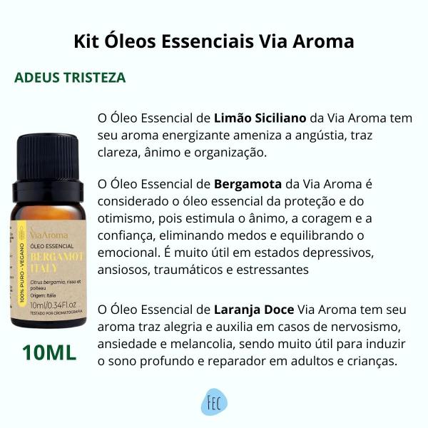 Imagem de Blend de Óleos Essenciais Adeus Tristeza Via Aroma