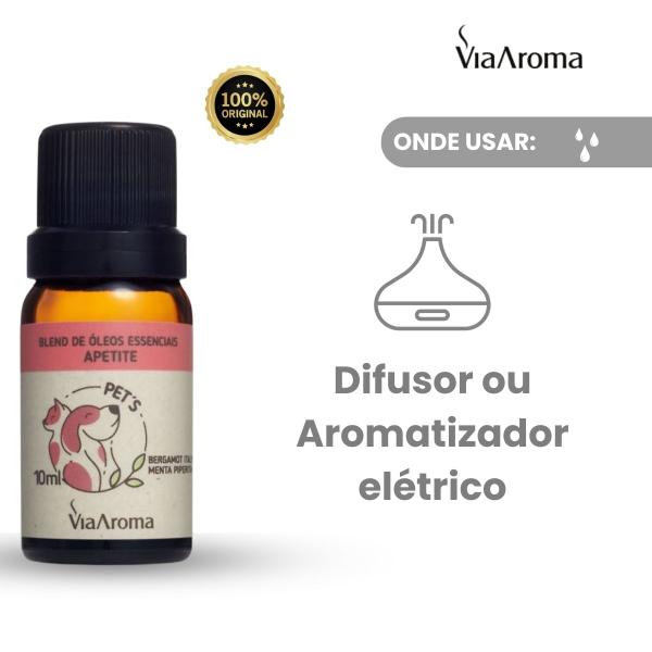 Imagem de Blend de Óleos Essenciais Pets Apetite Via Aroma - 10ml