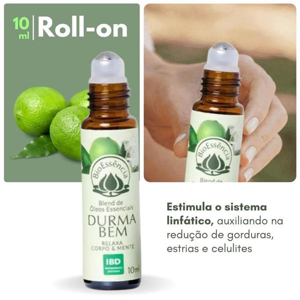 Imagem de Blend Durma Bem Roll on Com Óleos Essenciais Natural 10ml BioEssência