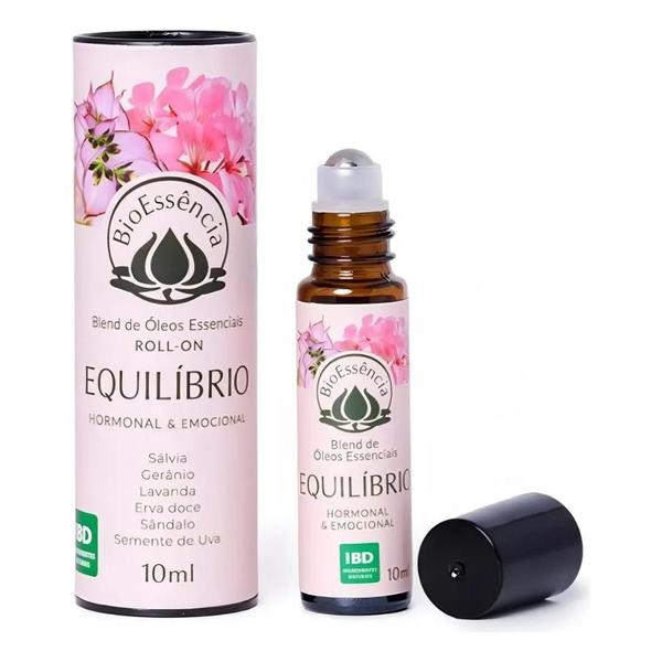 Imagem de Blend Equilíbrio Roll on Com Óleos Essenciais Natural 10ml BioEssência