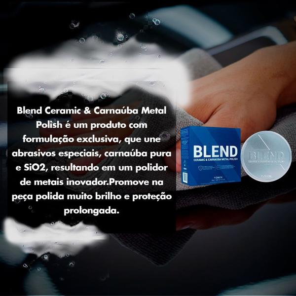 Imagem de Blend Metal Polish Vonixx 150g Cera Ate 4 Meses de Protecao