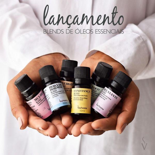 Imagem de Blend Oleo Essencial Puro Via Aroma 10ml Diversas Sinergias