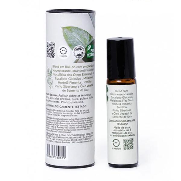 Blend Respira Previne E Fortalece Rollon 10ml - Bioessencia - Bioessência Imagem de Blend Respira Previne E Fortalece Rollon 10ml - Bioessencia