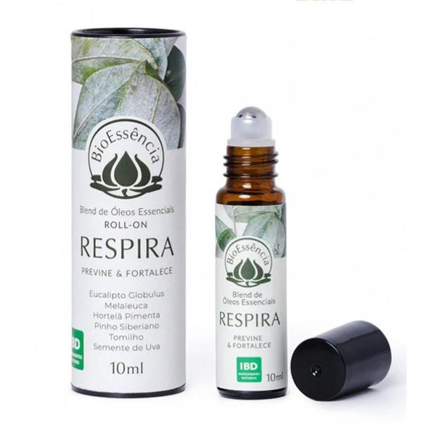 Blend Respira Previne E Fortalece Rollon 10ml - Bioessencia - Bioessência Imagem de Blend Respira Previne E Fortalece Rollon 10ml - Bioessencia