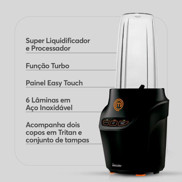 Imagem de Blender Master Chef Mallory Super Processador e Liquidificador 