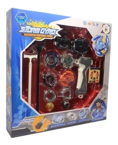 Bleybleide Burst Com Arena Mais Grip Lançador. - Toy King Imagem de Bleybleide Burst Com Arena Mais Grip Lançador.