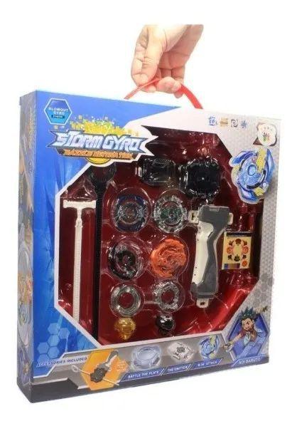 Bleybleide Burst Com Arena Mais Grip Lançador. - Toy King Imagem de Bleybleide Burst Com Arena Mais Grip Lançador.
