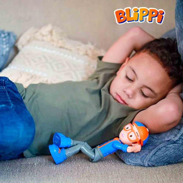 Imagem de Blippi Boneco Articulado com Som e Frases em Inglês 23 cm - Candide 4111