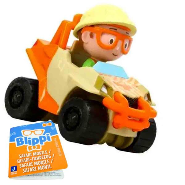 Imagem de Blippi Mini Veículo Carrinho Roda Livre Safari - Candide 4121