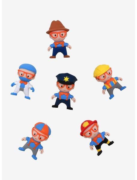 Imagem de Blippi Squishy Figura 6pk Série 1 Médico Policial Bombeiro