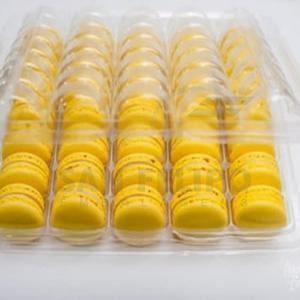 Imagem de Blister para 35 Macarons Ref. BM35C - 27,5x22x5cm - 20 Unidades - San Felipo Rizzo Confeitaria