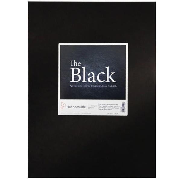 Imagem de Bloco A4 Black Sketch &amp Draw Hahnemuhle 250 g/m  20 Folhas 19627034