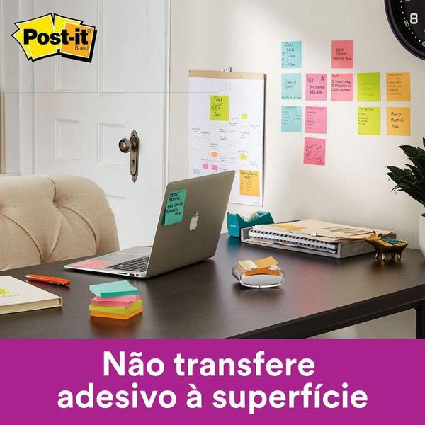 Imagem de Bloco Adesivo 90 Folhas 76x102mm Damasco 1 UN Post-it