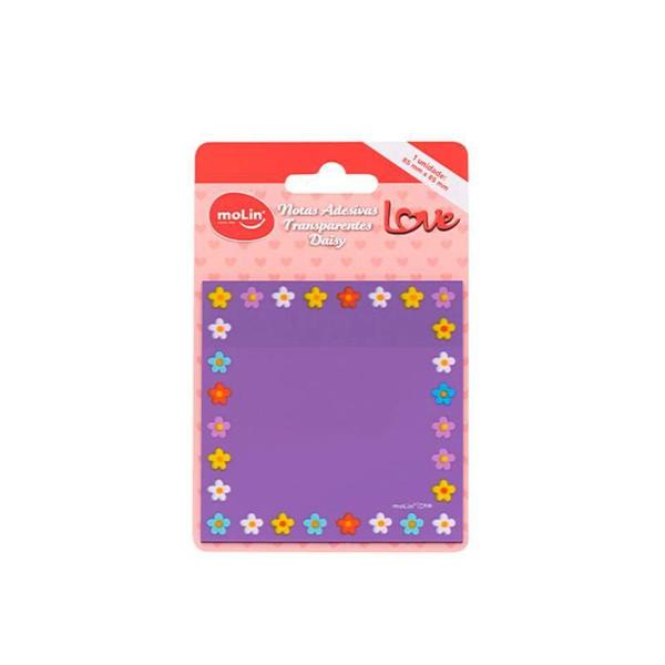 Imagem de Bloco Adesivo Molin Love Daisy 85x85mm 20 Folhas