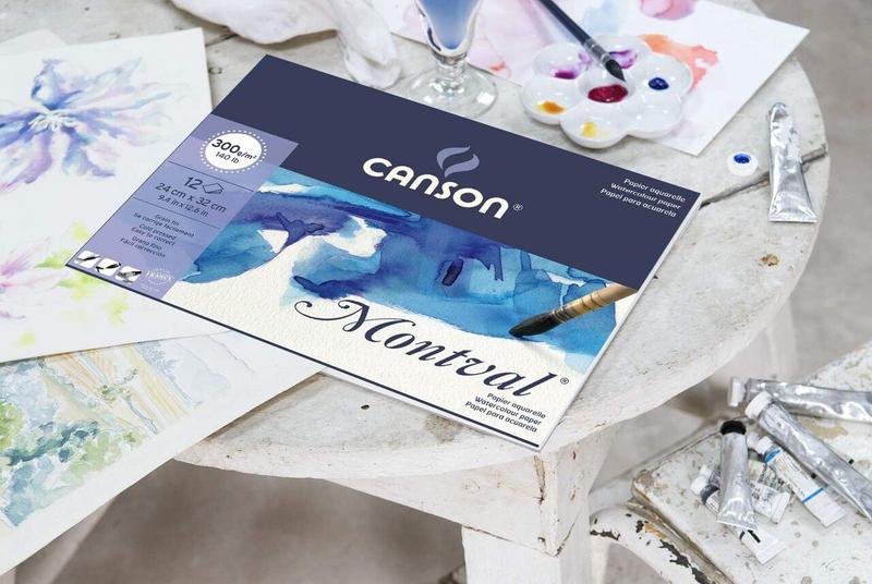 Imagem de Bloco Aquarela Montval Espiral 300g Canson