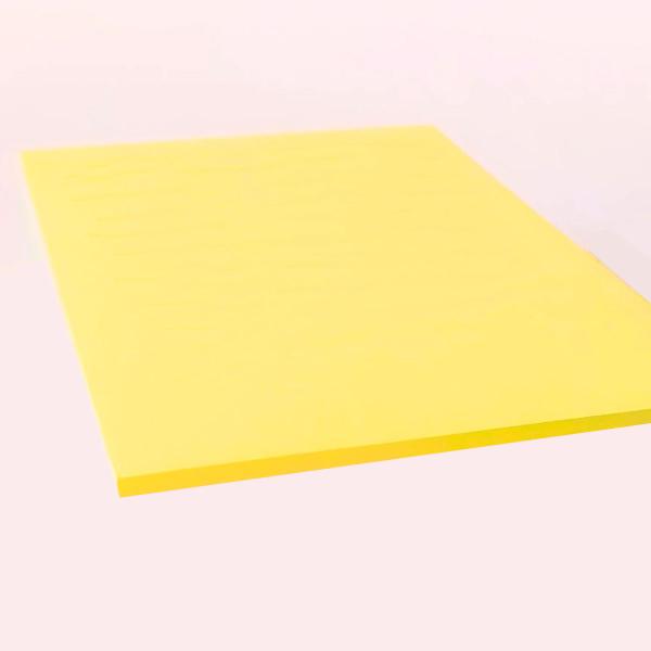 Imagem de Bloco de Anotações 76x102mm Amarelo Neon BRW 01un com 100fls