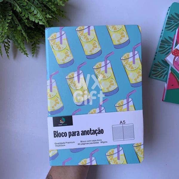 Imagem de Bloco de Anotações A5 Capa Dura Estampado - Interponte / WX Gift