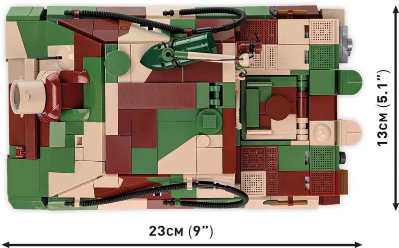 Bloco de construção: coleção histórica COBI, segunda guerra mundial, Sturmmorser Sturmtiger 38 Imagem de Bloco de construção: coleção histórica COBI, segunda guerra mundial, Sturmmorser Sturmtiger 38