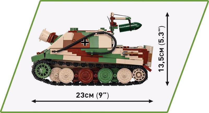 Bloco de construção: coleção histórica COBI, segunda guerra mundial, Sturmmorser Sturmtiger 38 Imagem de Bloco de construção: coleção histórica COBI, segunda guerra mundial, Sturmmorser Sturmtiger 38